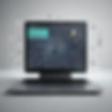 Illustration showcasing the impact of OTA spyware on digital security
