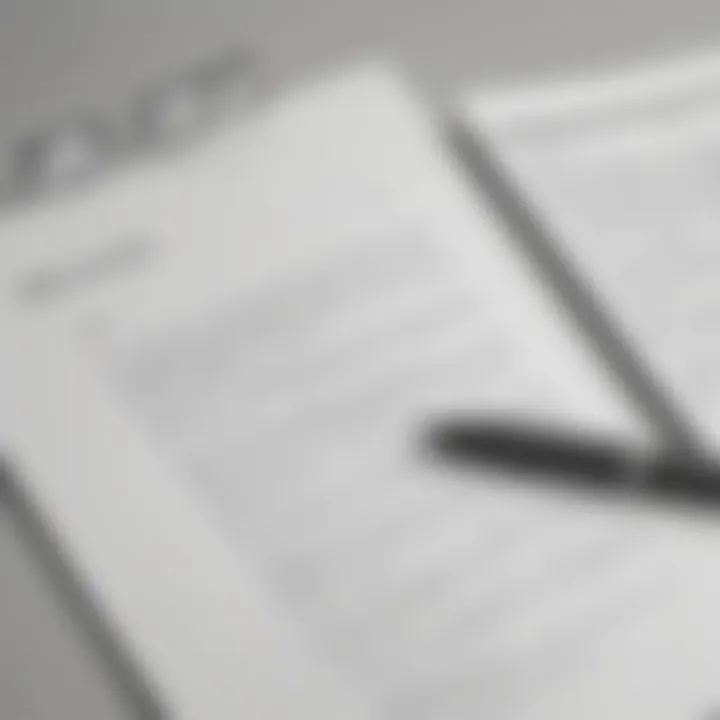 Legal Contract Paperwork