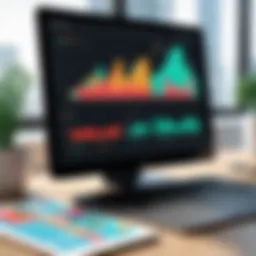 Visual representation of a pivot table showcasing data analysis