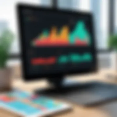 Pivot Table Data Analysis Visualization Visual representation of a pivot table showcasing data analysis