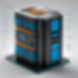 Architectural diagram of Microsoft DBMS software