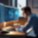 Person studying for a certification exam