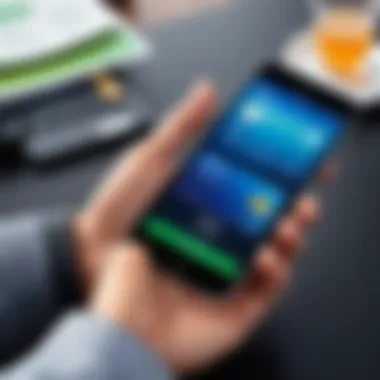 Revolutionizing Financial Transactions Innovative Mobile Payment Concept
