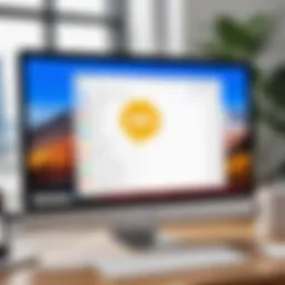 Desktop interface of Google Chat