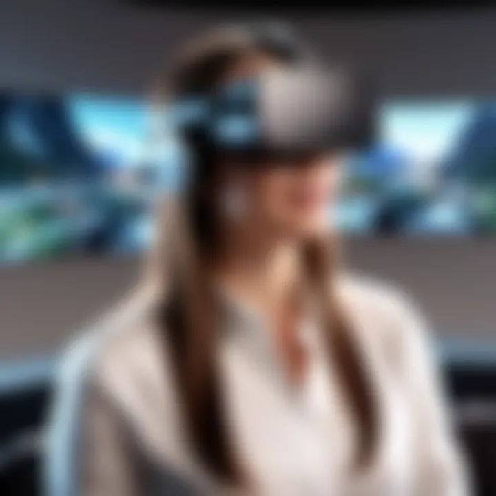 Audience engagement through VR technology