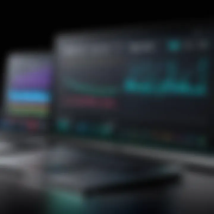 Comparison chart displaying different Mac models and their performance metrics.