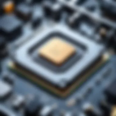 Inside the Processor: Architecture and Functionality Close-up of smartphone processor architecture