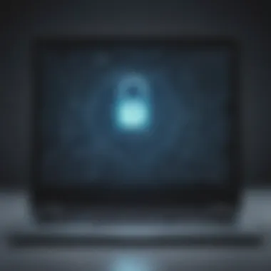Illustration of Ransomware Encryption Ransomware Encryption Process
