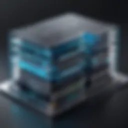 Illustration of RAID architecture showcasing different levels