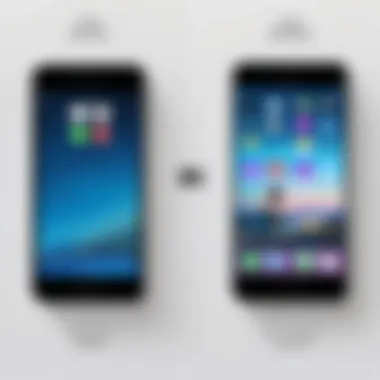 User Experience Differences with Device Management Infographic showing user experience before and after removal