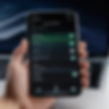 Understanding Device Management Settings on iPhone Visual representation of device management settings on iPhone