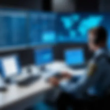 Law Enforcement Involvement in Cybersecurity A symbolic representation of law enforcement involvement in cyber incidents