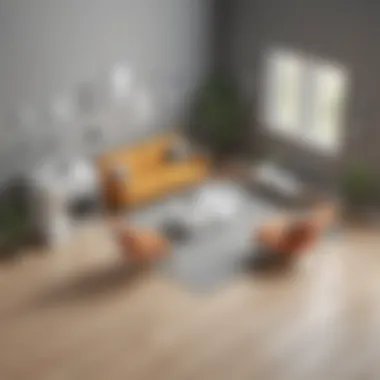 Augmented reality furniture placement solution