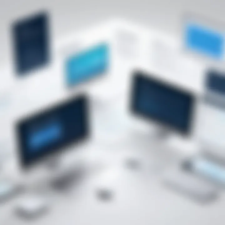 Illustration of seamless communication workflow