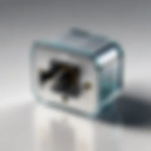Sleek and modern Type B plug design