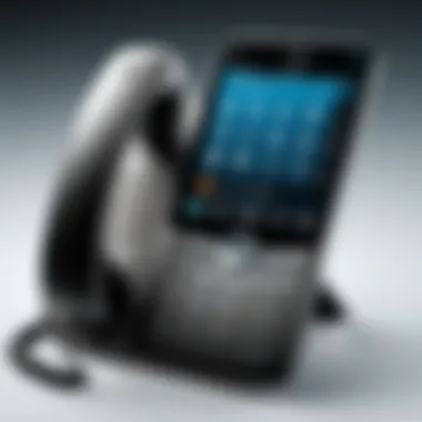 Sleek Design and User Interface of Cisco Phone Sophisticated User Interface of Cisco Phone