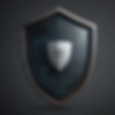 Network Security Shield Representing SSL Network Security Shield Representing SSL