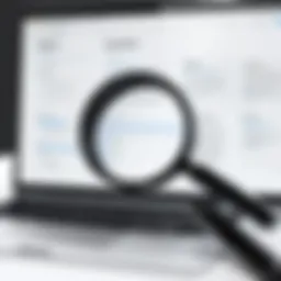 Illustration of effective keyword research tools and strategies