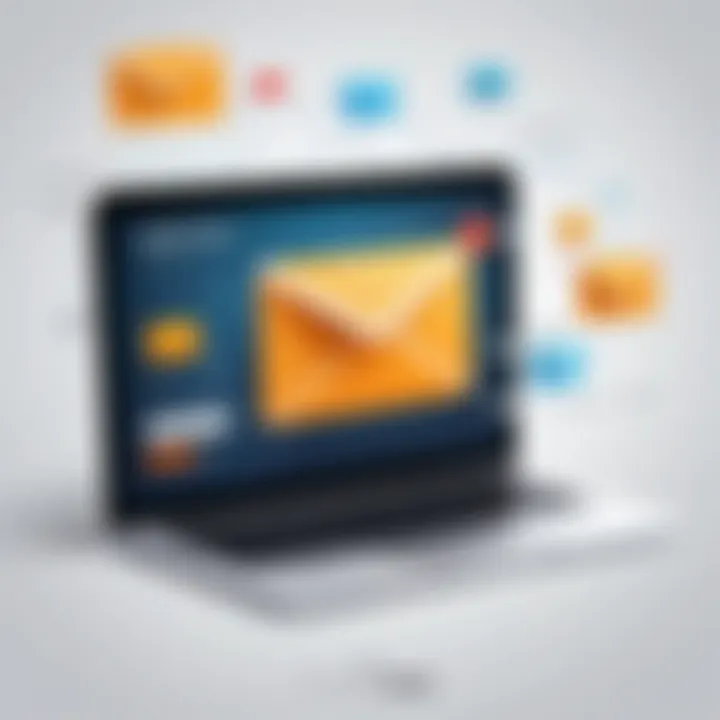An infographic outlining strategies for identifying spam emails.