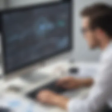 Data-Driven Decision Making Strategist Analyzing Data