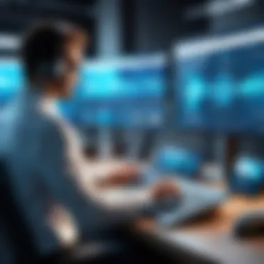 Technological Drivers in Digital Experience Monitoring Conceptual image representing technological advancements