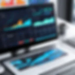 Dashboard showcasing financial analytics and insights