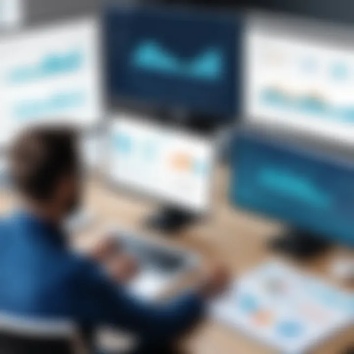 A team analyzing data for resource allocation