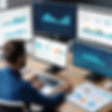 Analyzing Data for Optimal Resource Allocation A team analyzing data for resource allocation