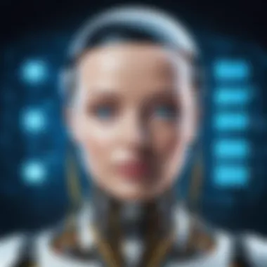 Conceptual image depicting ethical considerations in AI.
