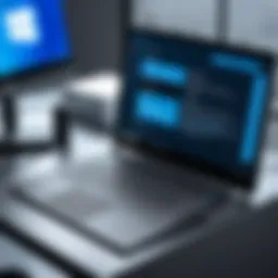 Diagnostic tools interface on Windows 10