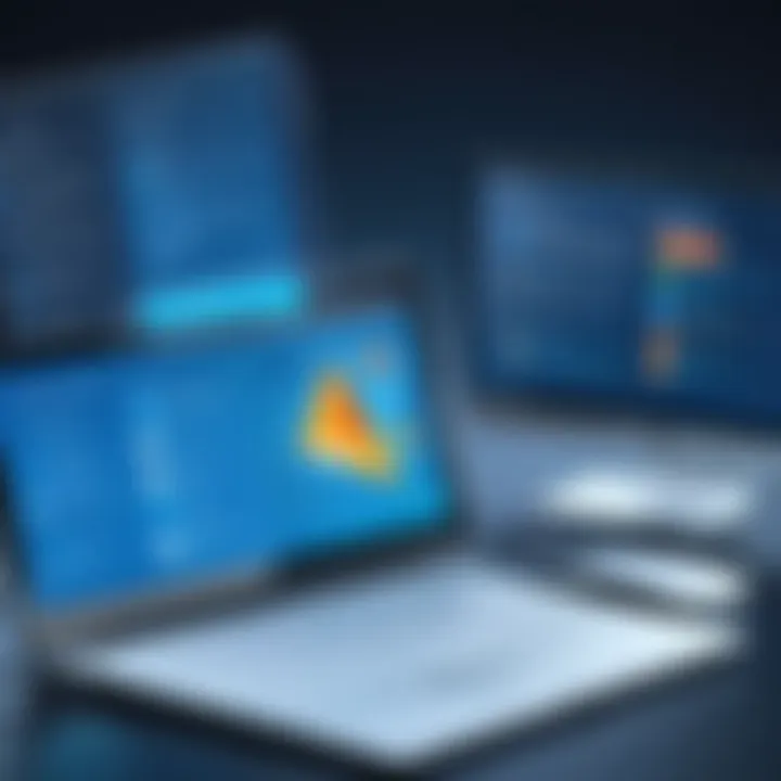 Visual representation of Active Directory management tools