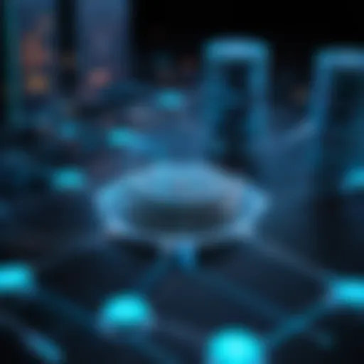 Conceptual representation of API endpoints in web architecture