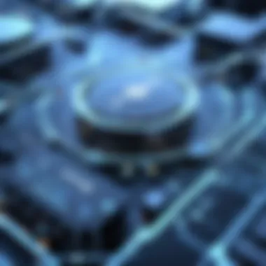 An intricate web of interconnected automation systems