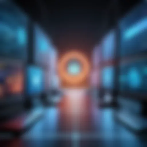 Visual representation of different types of cybersecurity breaches