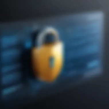 SSL Encryption in Email Visual representation of Secure Sockets Layer encryption in email communications