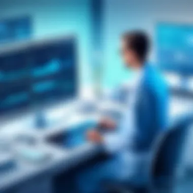 Data Management in Patient Care Infographic illustrating the significance of data management in patient care