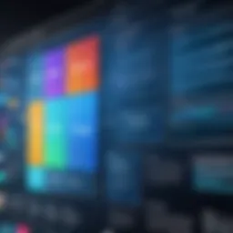 A visual representation of integrated content management systems.