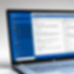 Interface of Microsoft Outlook showcasing email management