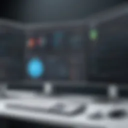 An overview of the MS Threat Modeling Tool interface showcasing its user-friendly design