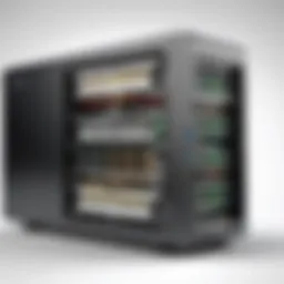 Diagram illustrating the architecture of a NAS system