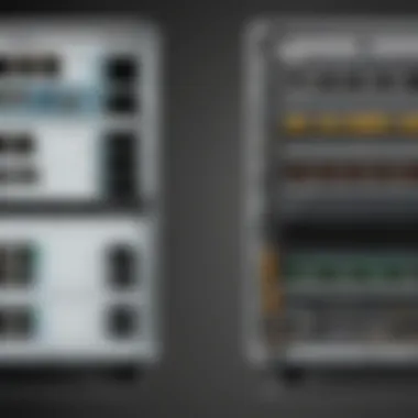 Chart comparing traditional networking setups versus PoE switch setups.