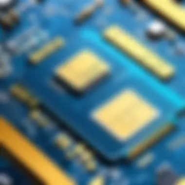 Components of a SIM Card Detailed diagram of a SIM card showing its components
