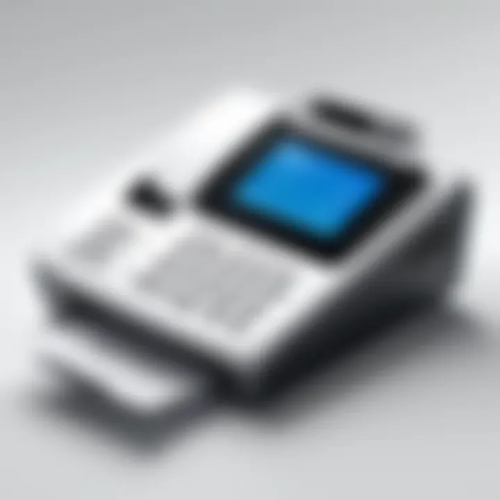 A secure digital transmission icon representing fax security features