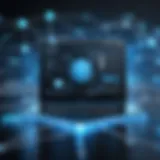 Visual representation of an intranet network structure