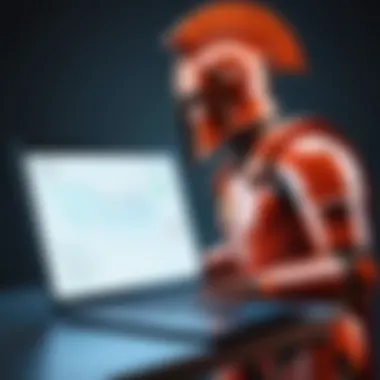 Impact of Trojans on Data Security Visual analysis of the impact of Trojan viruses on data security