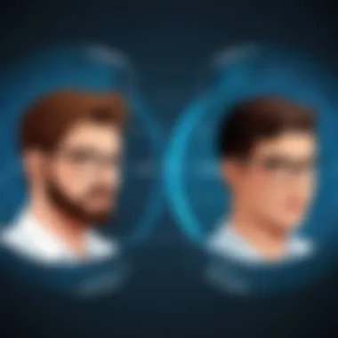 Visual representation of two-factor authentication methods