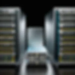 Architectural diagram of Cisco UCS components
