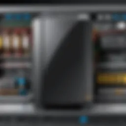 Overview of a UPS system showcasing its key components and design