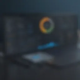 Illustration depicting Azure enrollment account dashboard