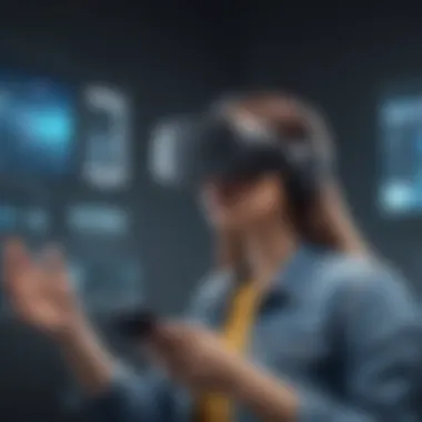 Virtual Reality Engagement Innovative personalized advertising campaign showcasing virtual reality experience